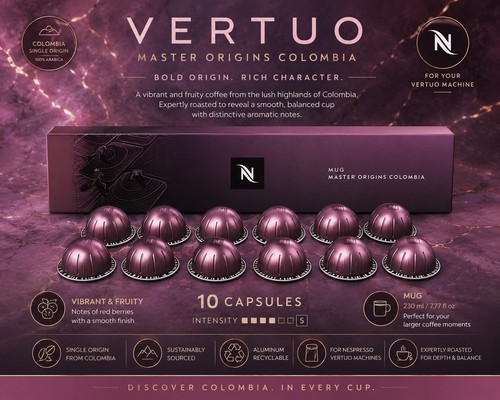 Nespresso vertuo colombia - nespresso,