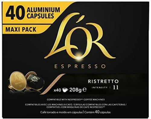 Espresso ristretto coffee - l'or,