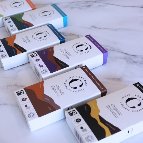 Organic coffee pods - organic,